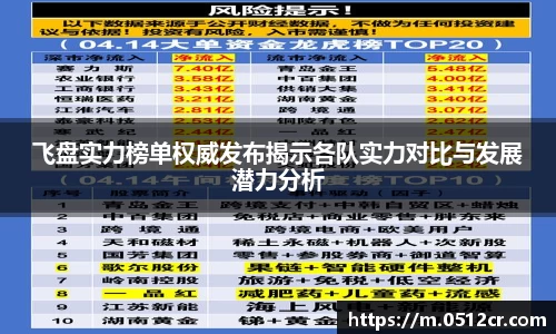 飞盘实力榜单权威发布揭示各队实力对比与发展潜力分析